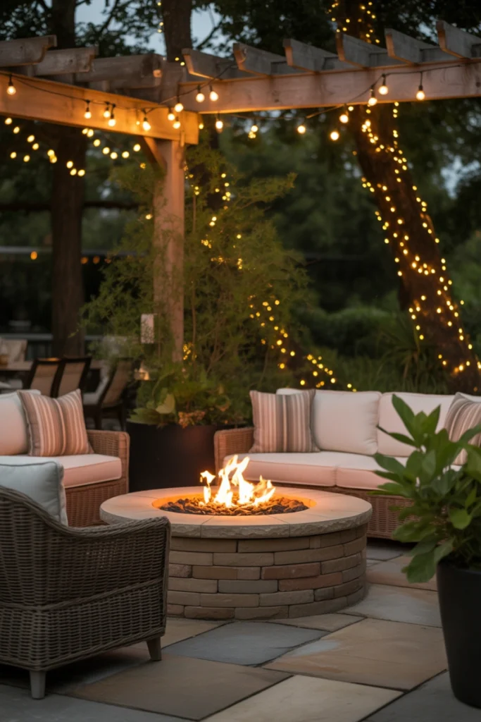 Create a Cozy Fire Pit Corner - Outdoor Patio Ideas