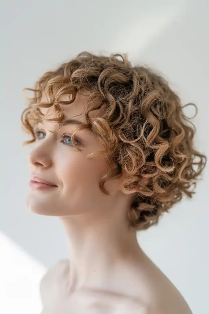 Curly Crown Volume