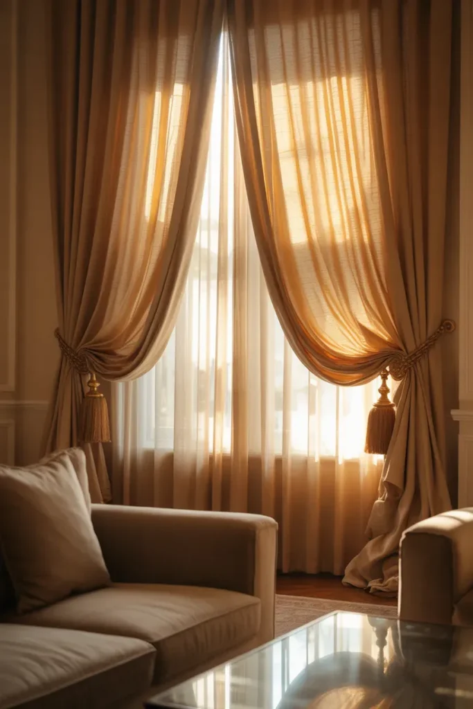 Curtain Tiebacks for Extra Charm