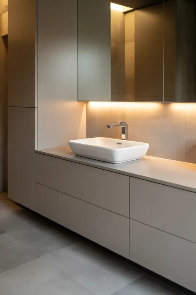 Floating Vanity Design