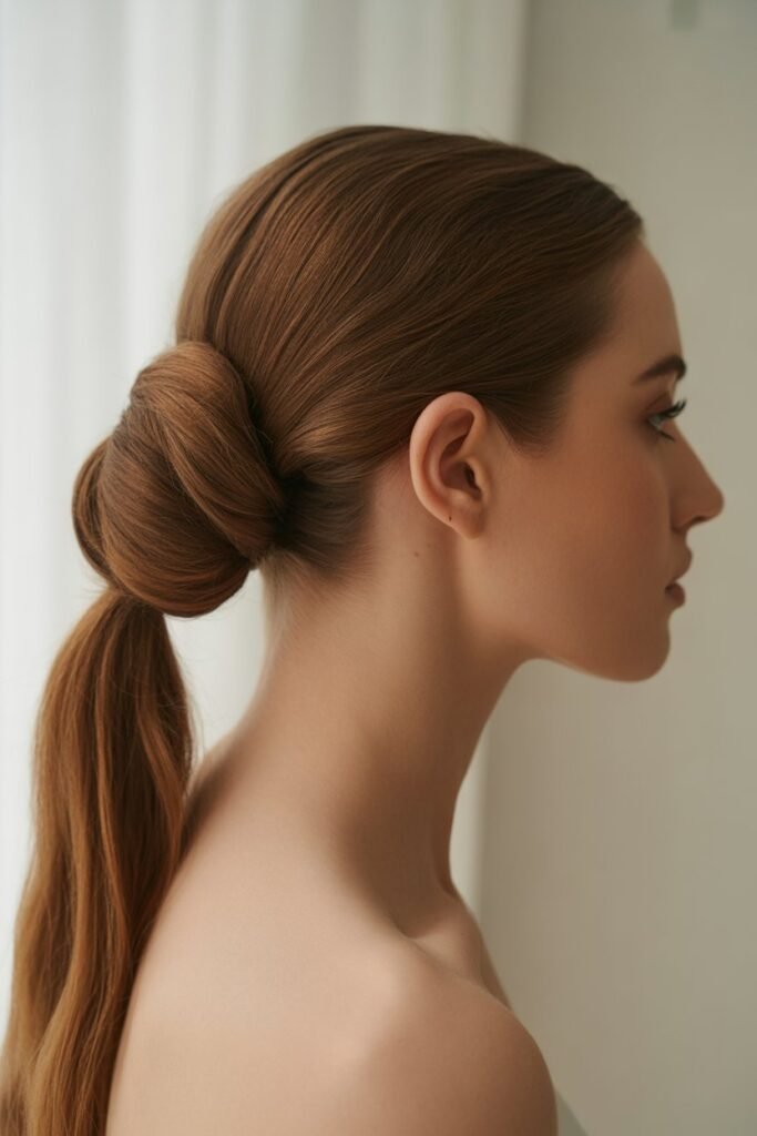 French Twist Ponytail