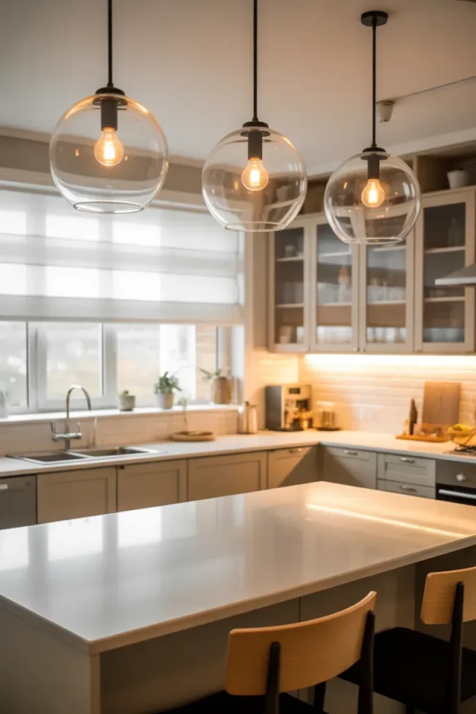 Glass Globe Lights for a Clear, Bright Look