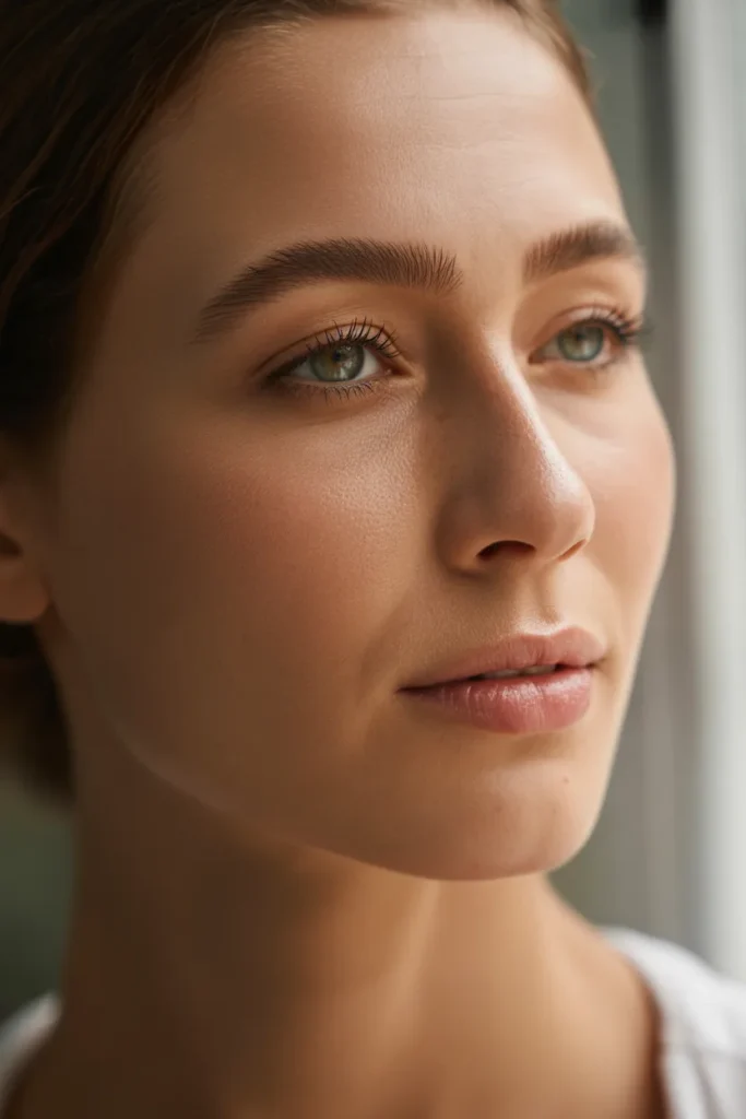 Glowy No-Makeup Makeup Look