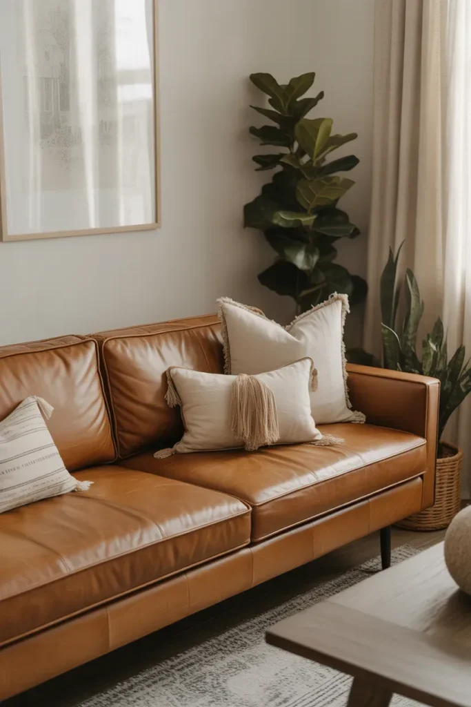 Go for a Leather Sofa