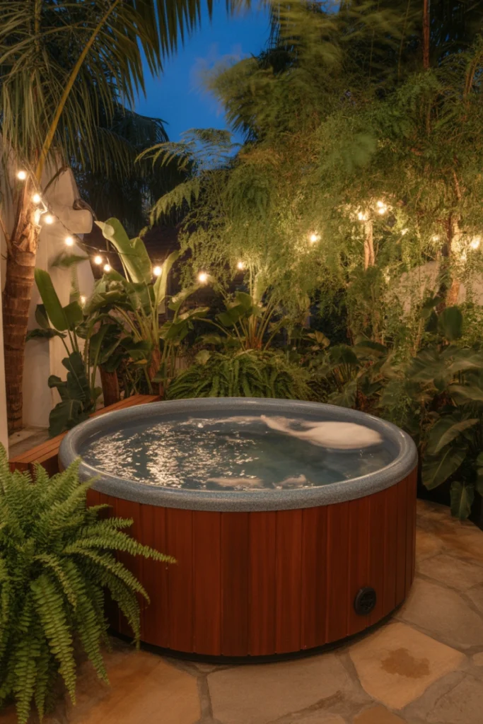 Include a Hot Tub or Spa Corner