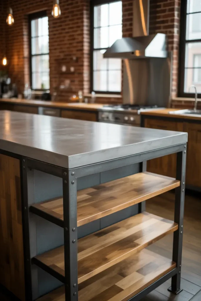 Industrial-Inspired Island