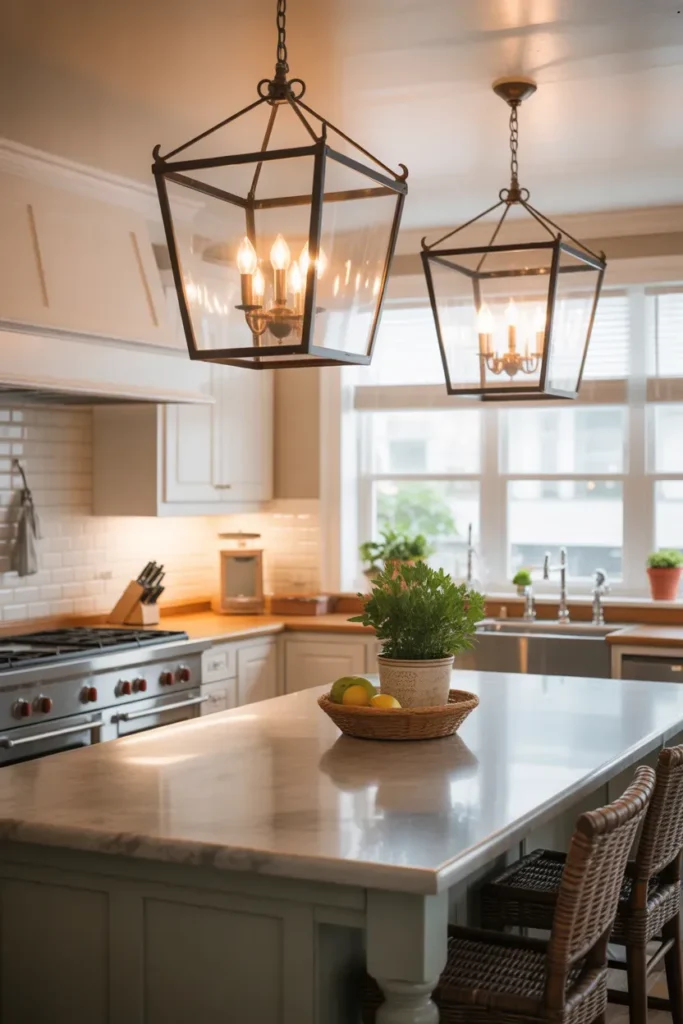 Lantern-Style Fixtures for Classic Charm