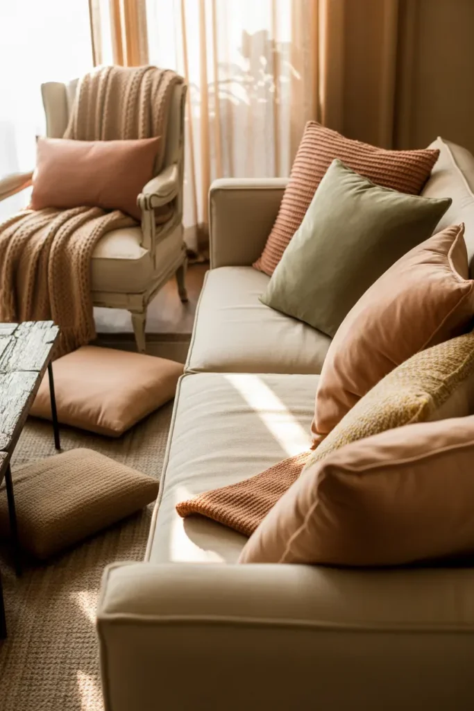 Layer Your Sofas and Chairs