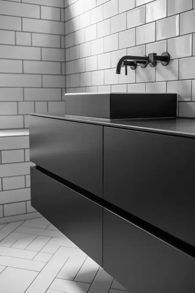 Matte Black Fixtures