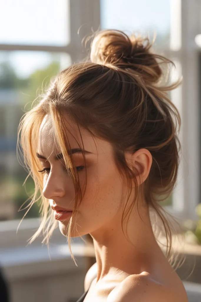 Messy Top Knot
