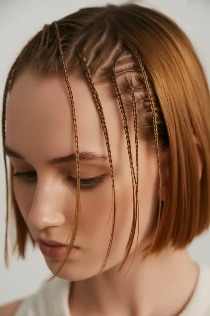 Micro Braid Front Detail