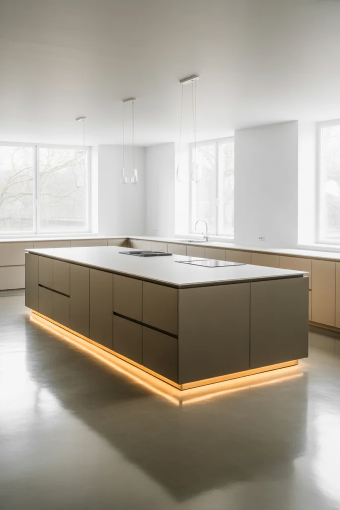 Minimalist Floating Island