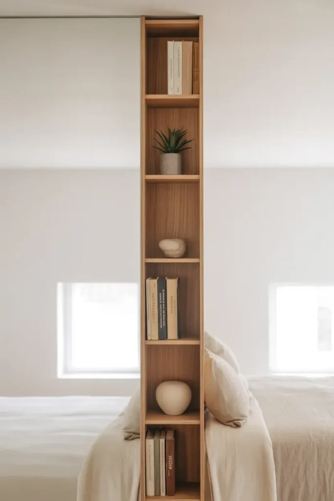 Minimalist Vertical Shelves