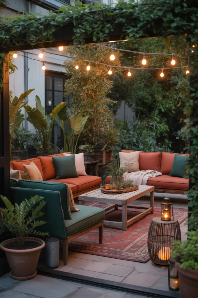 Mix Indoor and Outdoor Decor - Outdoor Patio Ideas
