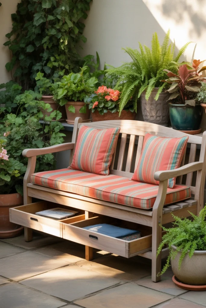 Mix Seating with Storage