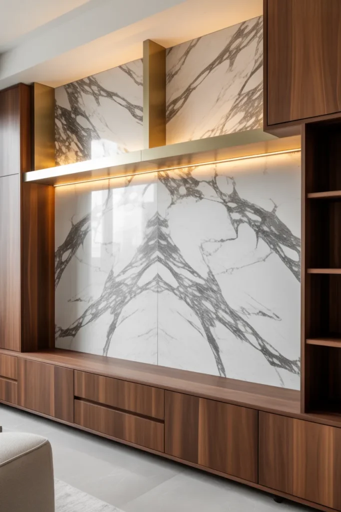 Mixed Materials for Depth