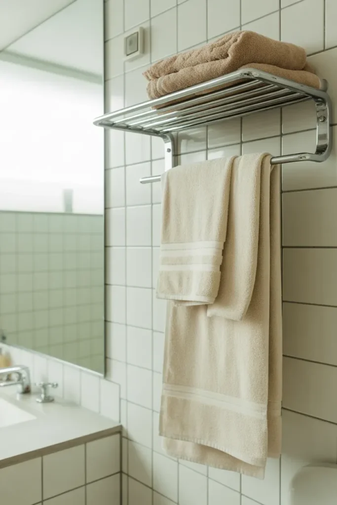 Multi-Tiered Towel Rack