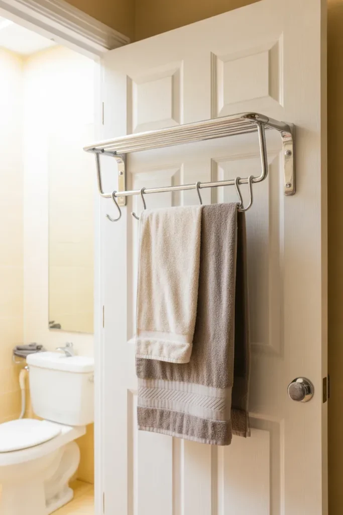 Over-the-Door Towel Rack