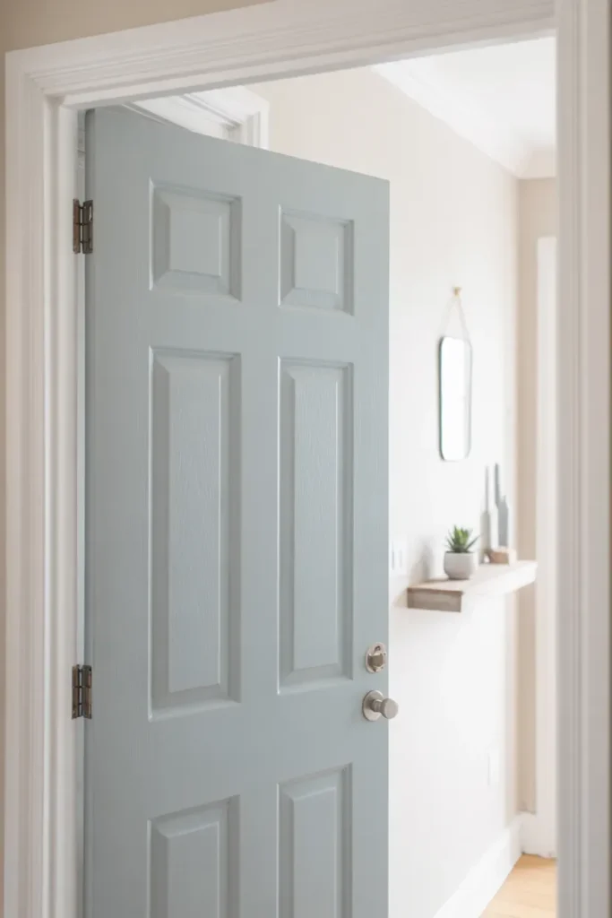 Pastel Blue Door