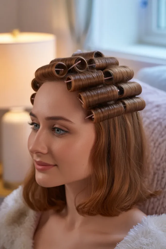 Pin Curl Method