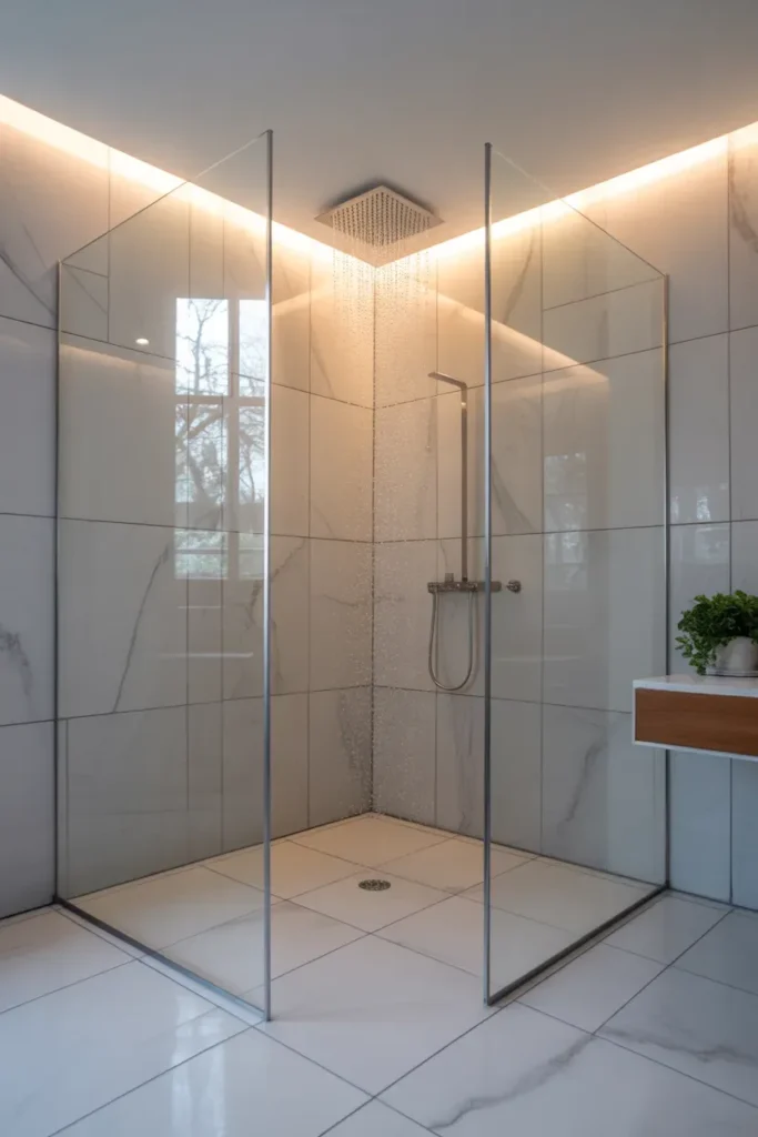 Rainfall Showerheads - Modern Bathroom Ideas