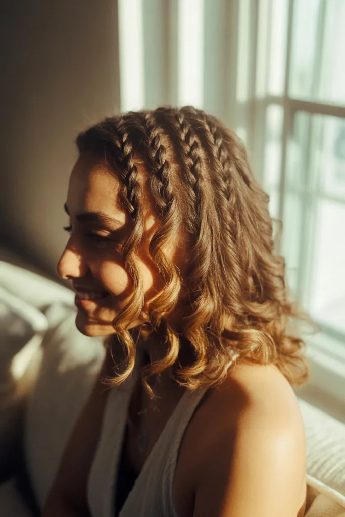 Rope Braid Curls