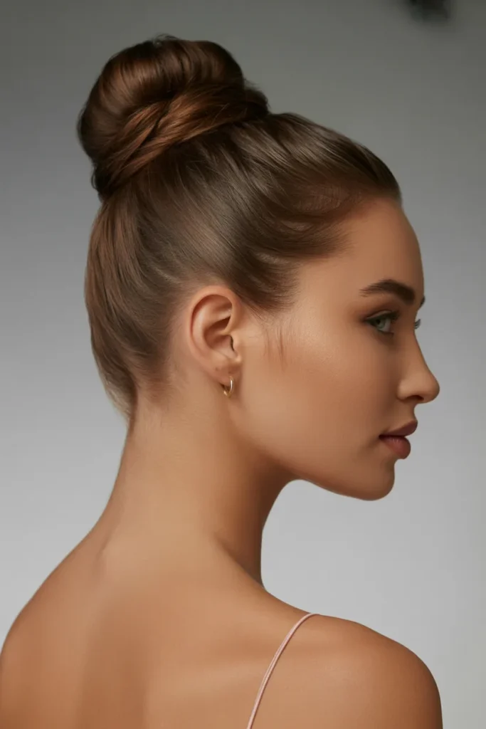 Sleek High Bun