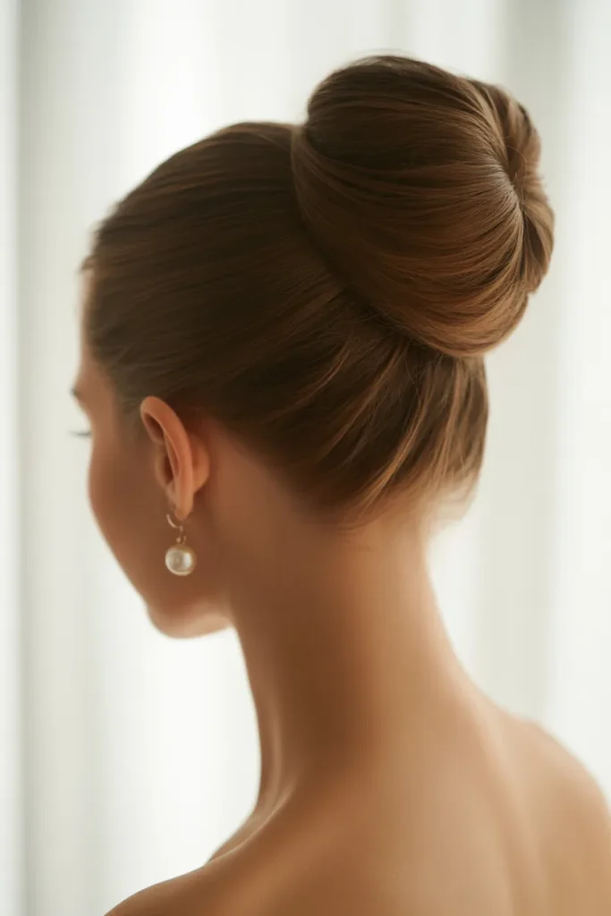 Sleek High Bun