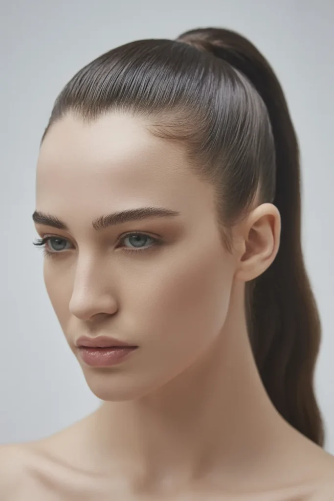 Sleek High Ponytail
