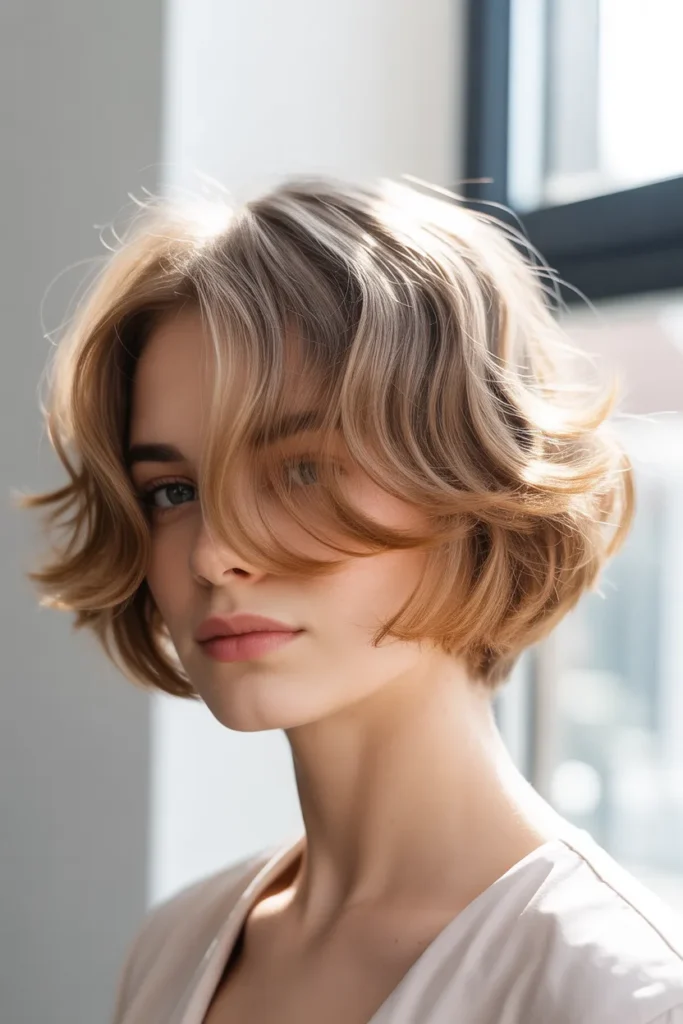 Soft Layered Volume - Simple Hairstyles for Short Hair