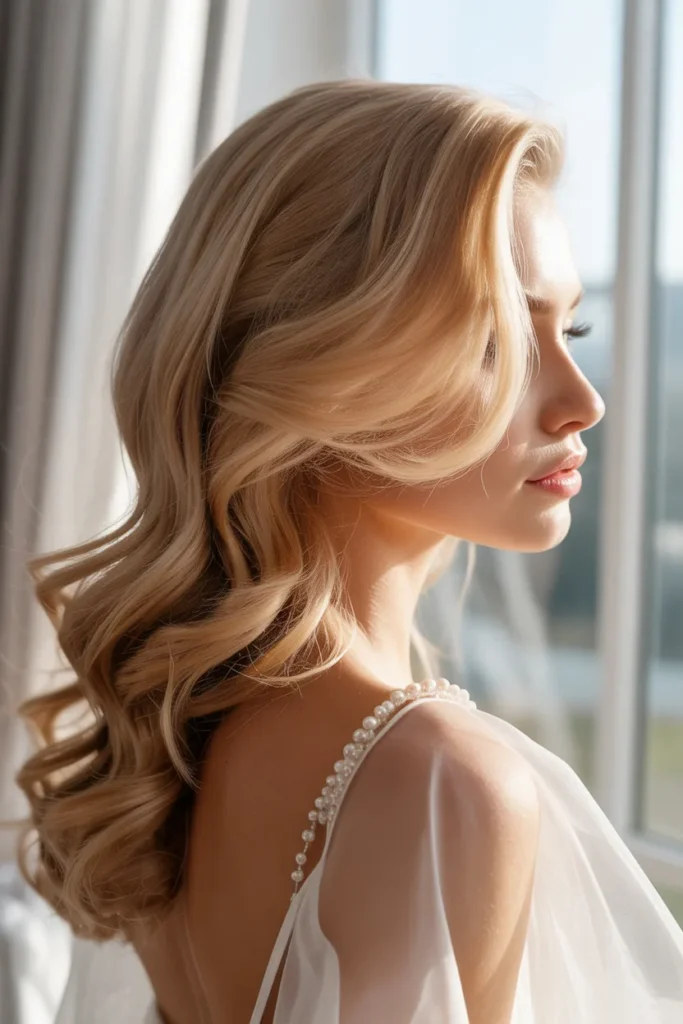 Soft Romantic Waves - Wedding Hairstyles Ideas