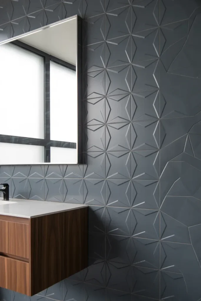 Statement Tile Walls