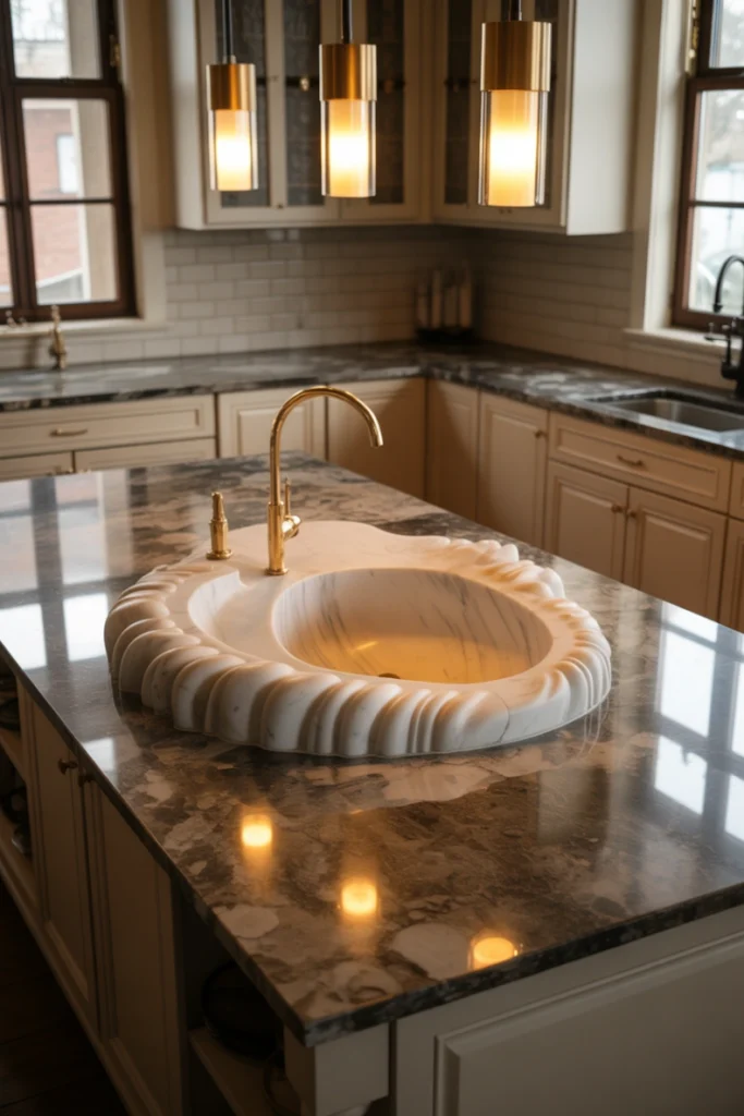 Stone Carved Sink