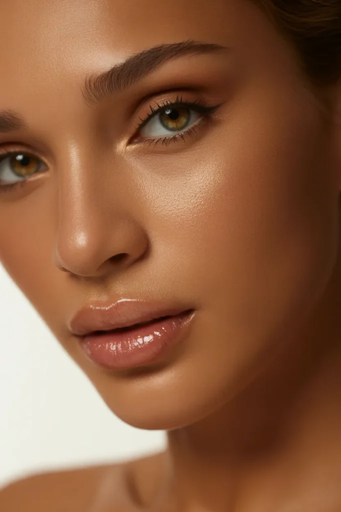 Sun-Kissed Bronze Glow - Glowy Makeup Looks