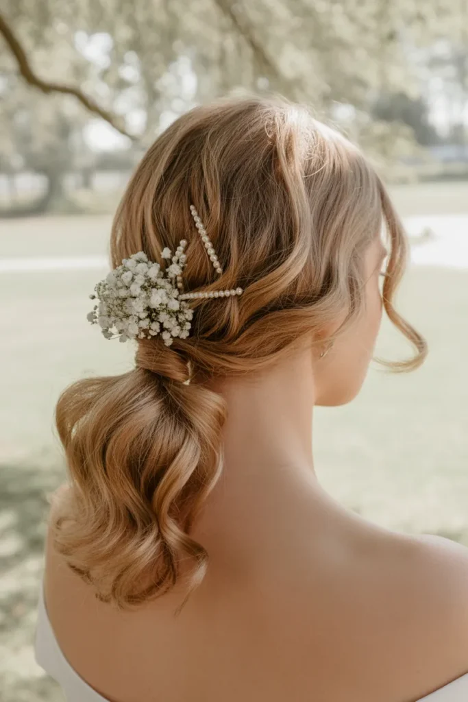 Textured Low Ponytail