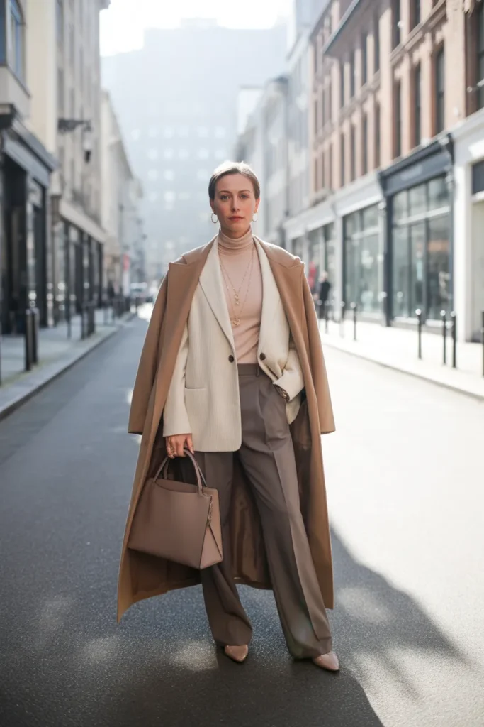 The Cozy Neutral Layers Look