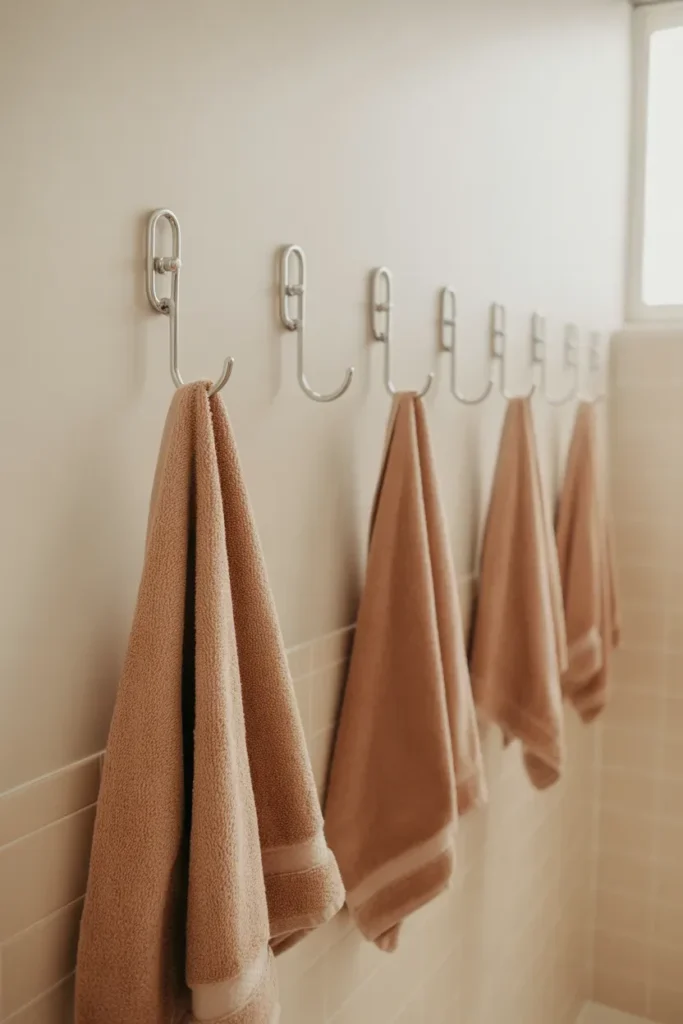 Towel Hooks for Quick Hanging