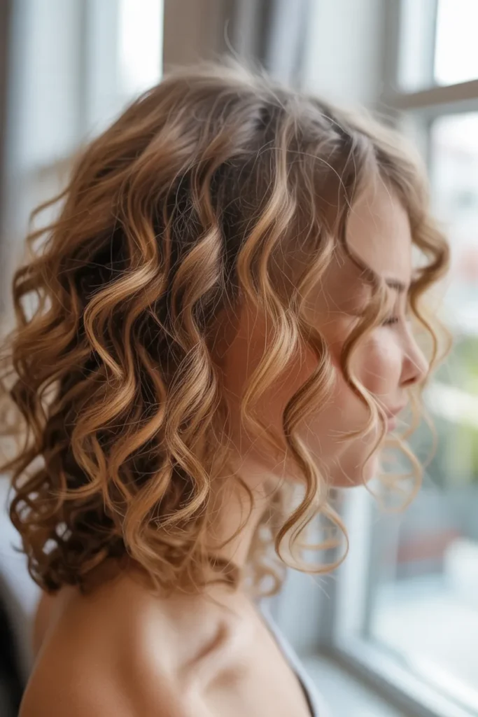 Twisted Heatless Curls