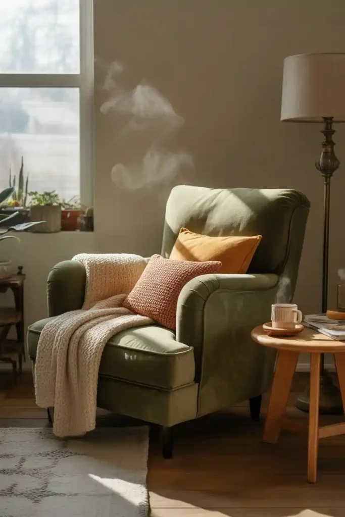 Use Cozy Accent Chairs - Cozy Living Room Ideas