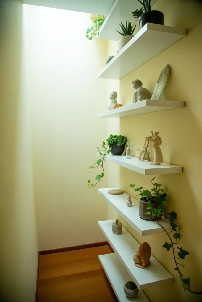 Use Floating Shelves