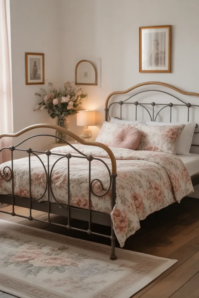 Vintage Iron Frame for Classic Charm