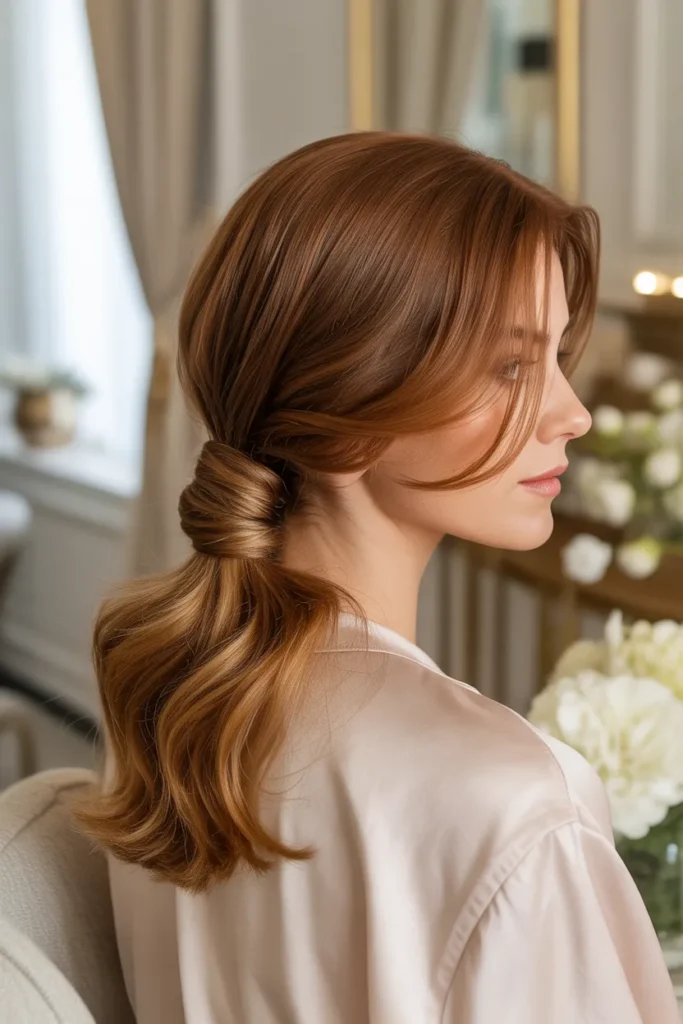 Wrapped Ponytail - Ponytail Hairstyles Ideas