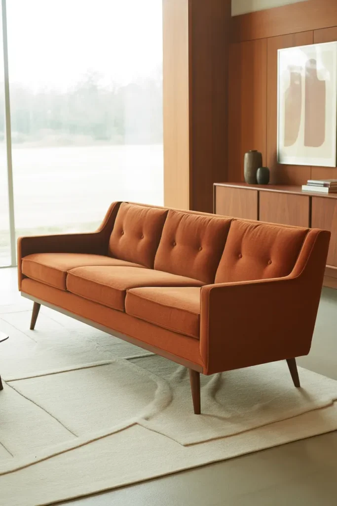 Try a Mid-Century Sofa