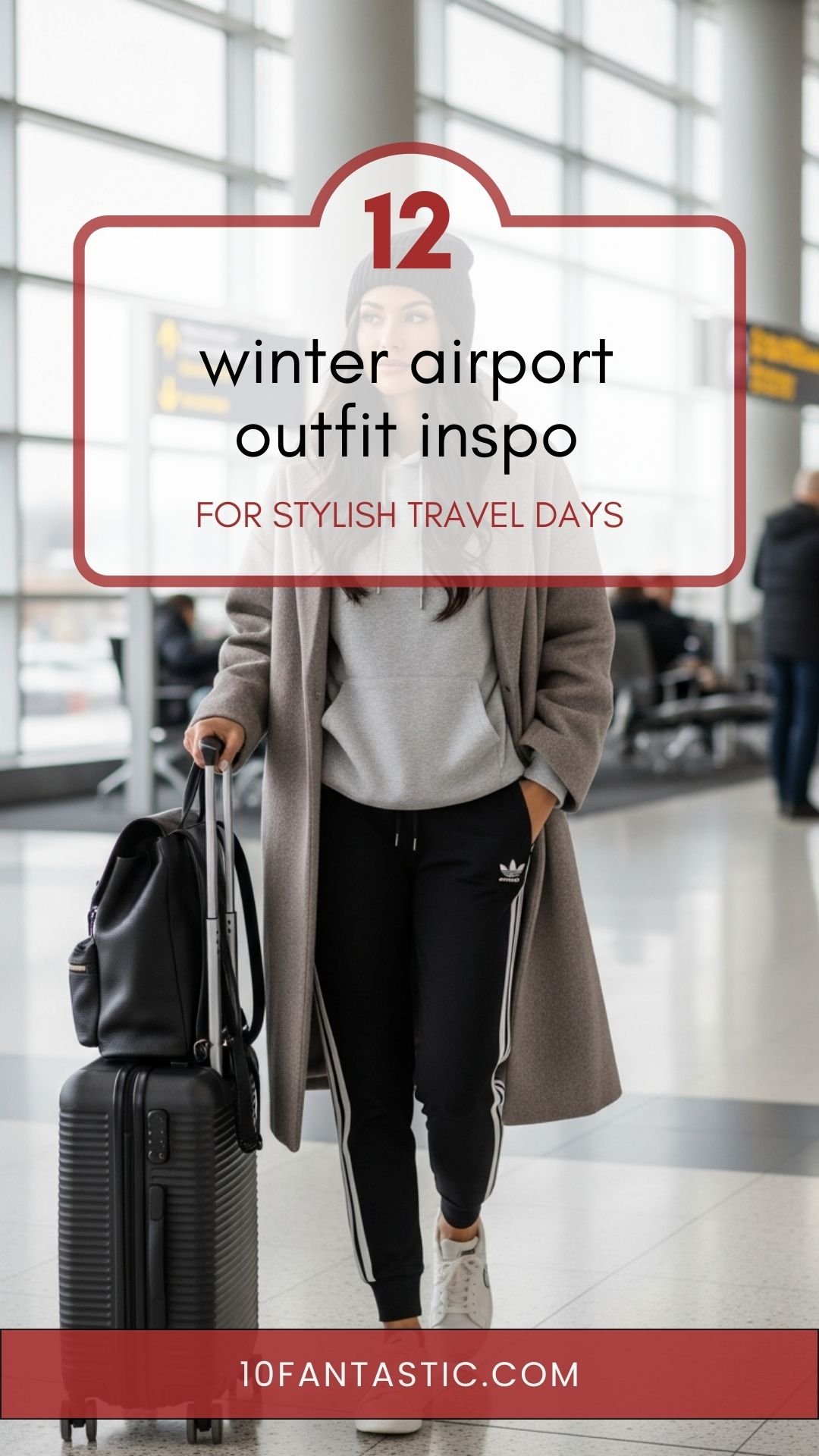 12 winter airport outfit inspo for Stylish Travel Days