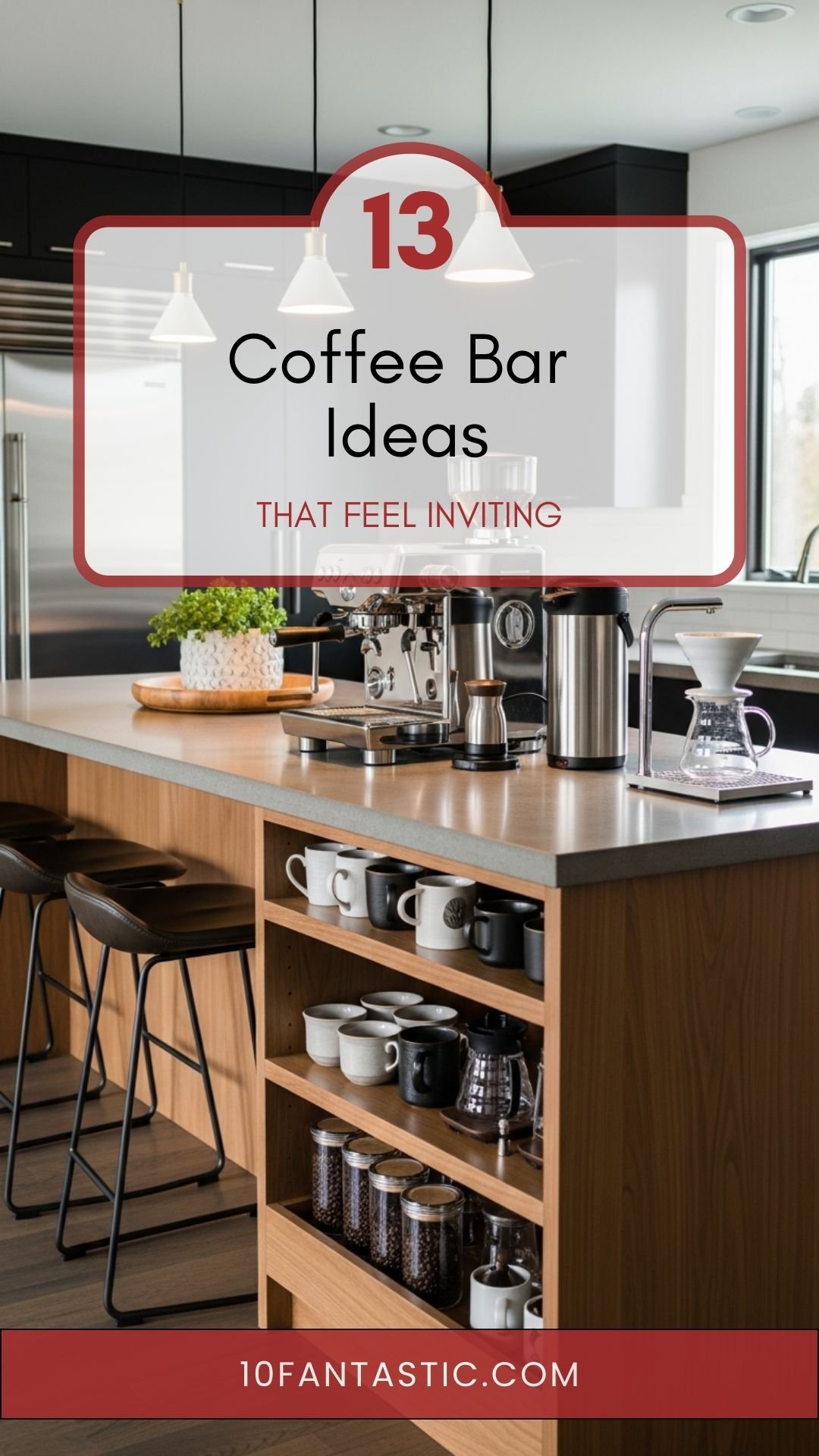 13 Coffee Bar Ideas That Feel Inviting