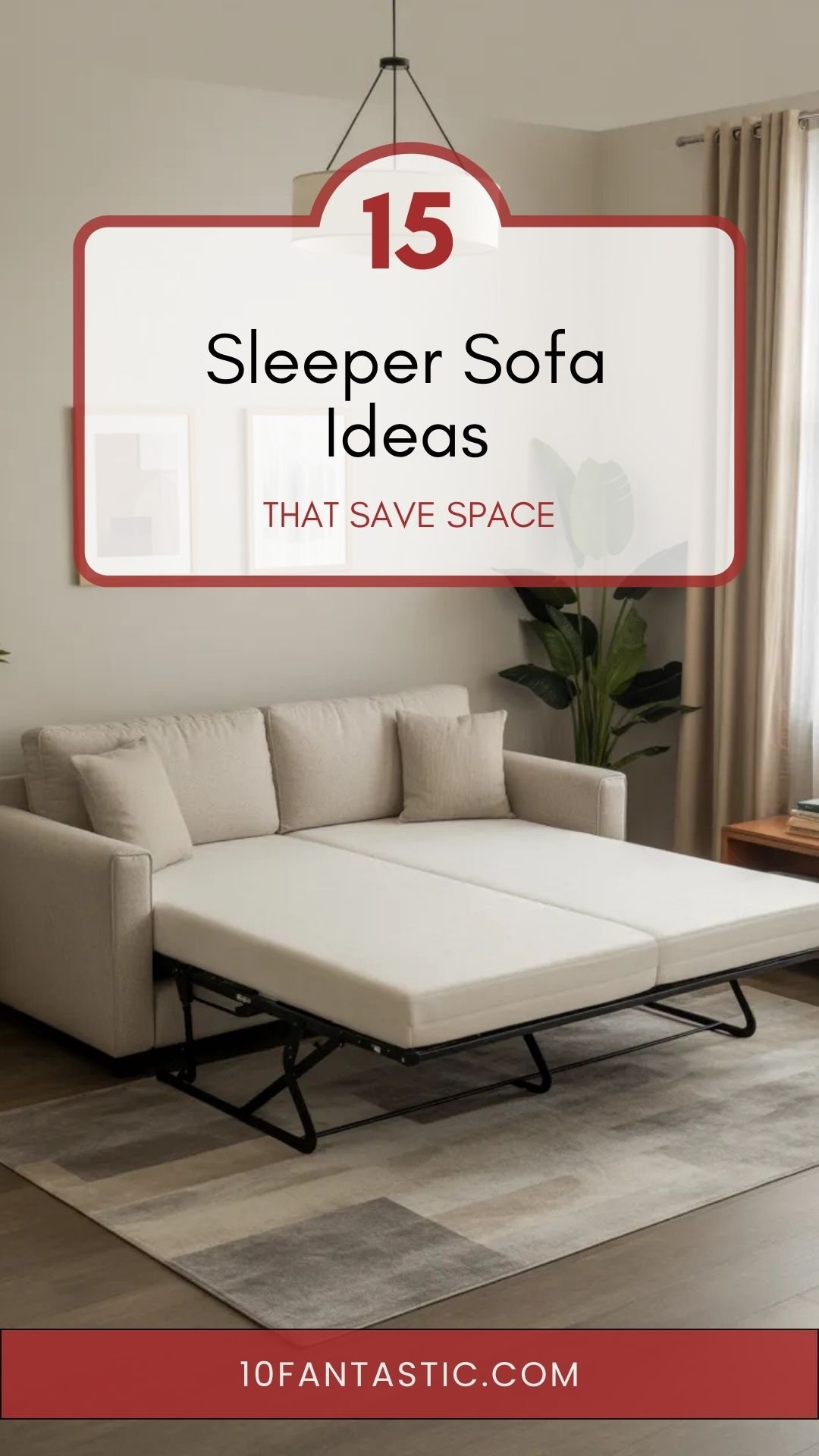 15 Sleeper Sofa Ideas That Save Space