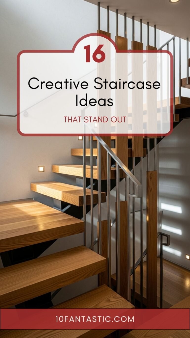16 Creative Staircase Ideas that Stand Out