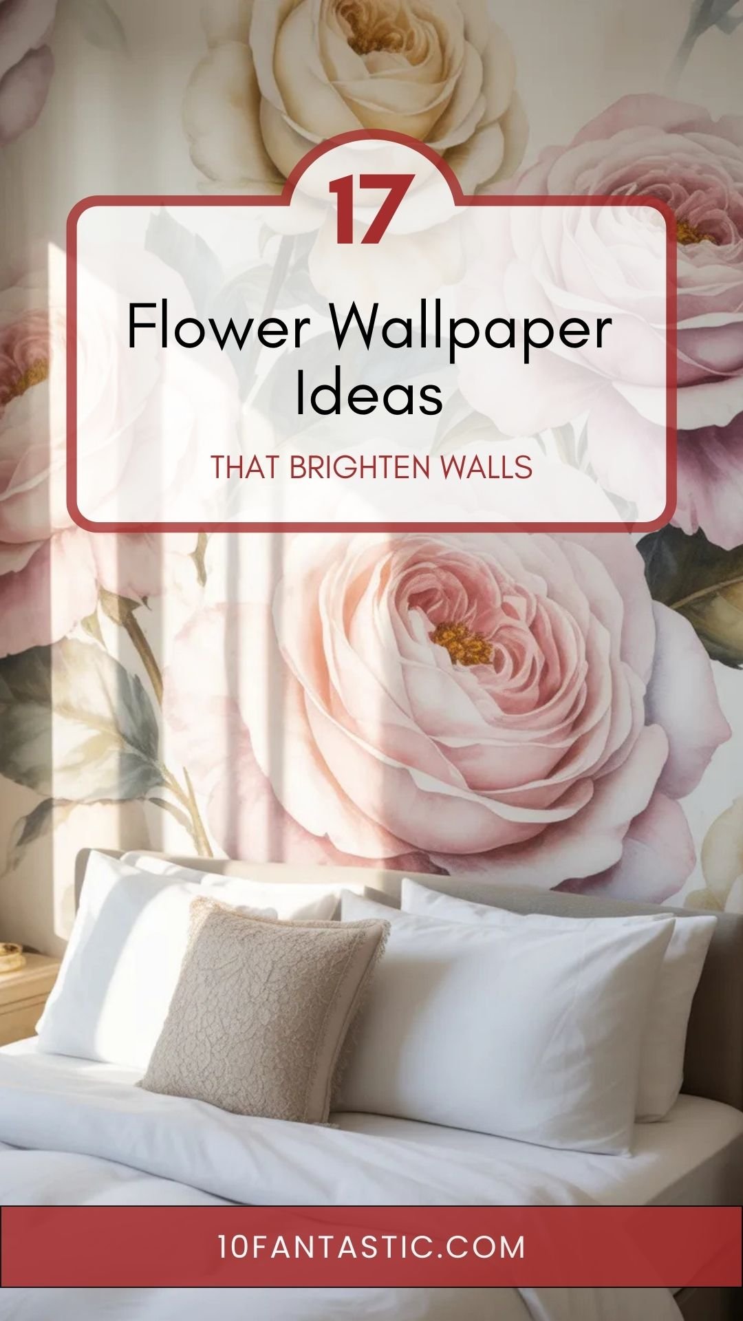17 Flower Wallpaper Ideas That Brighten Walls