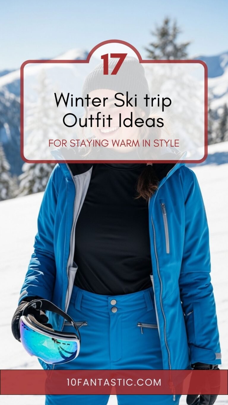 17 Winter Ski trip Outfit Ideas for Staying Warm in Style