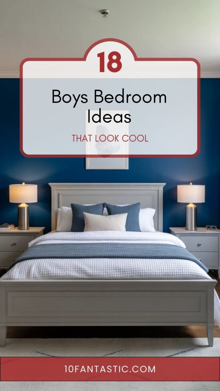 18 Boys Bedroom Ideas That Look Cool